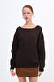 Boat Neck Knitwear Sweater K3480