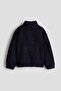 Appliquéd teddy jacket - 4
