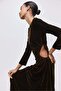 Draped cut-out dress - 3