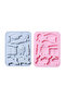 Silicone Graduation Themed Chocolate and Jelly Bean Mold 9 Pieces - 2
