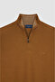 Lyocell Wool Zip Sweater - 6