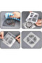 10 Pieces Bathroom Drain Strainer Hair Catcher Strainer Bath Shower Drain Anti-Clogging Strainer - 5