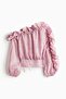 Frilled one-shoulder blouse - 5