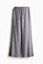 Flared drawstring trousers - 5