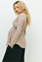 MAMA Ribbed wrap top - 5
