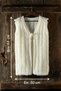 Women's Lace-Up Soft Dowry Jacket and Daily Comfortable Vest - 3