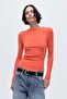 Fine-knit cashmere-blend top