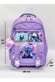 Korean Style Accessory Thermal Nutrition and Girl's Backpack School Bag Set with Pencil Holder - 2