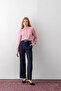 Double Belted Ribbed Stylish Trousers - 5