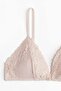 Padded soft lace bra - 5
