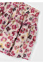 Red Girls' Tiered Skirt 4902 - 5