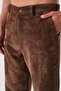 Relax Fit Buy Elastic Velvet Trousers - 4