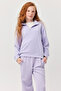 Girl's Collar Detailed Sweat Top