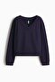V-neck sweatshirt - 5
