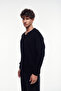Basic V-Neck Knit Sweater - 4