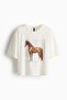 Loose-fit printed T-shirt