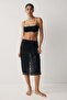 Sequined chiffon skirt - 2