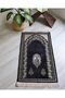 Velvet Lined Prayer Rug and Crystal Prayer Beads Luxury Gift Dowry Set with Special Box - 3
