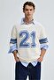 Loose Fit Hole-knit T-shirt - 2