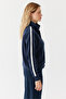 Women's Striped Detail Sweat Top - 4