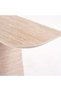 Baela Ceramic Top Console Table - Beige/Stone, 140x40x80cm, 2-Year Warranty, Living Room Furniture - 7