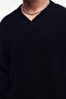 Basic V-Neck Knit Sweater - 3