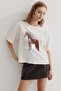 Loose-fit printed T-shirt - 4