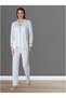 Women's Blue Striped Special Design Stylish Long Sleeve Front Buttoned Maternity Pajama Set Effortt - 4