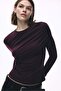 Draped asymmetric top - 5