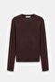 Women's Crew Neck Finger Hole Long Sleeve Bodysuit/Blouse - Pack of 2 - 3