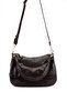 Women's Faux Leather Brown Shoulder Bag