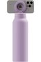 PRO 24oz (710ml) Stainless Steel Water Bottle w/ Sip Straw & Magnetic Phone Mount - Lilac - 5