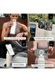 PRO Water Bottle with Sip Straw Lid, Stainless Steel, Magnetic Phone Mount - Ivory, 710ml - 5