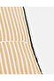 Beige Striped Cushion - 3