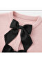 Thessaloniki Knitted Cardigan with Large Bow Detail - 2