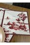 Toile De Jouy Monet American Service Set of 6 |   35X45 cm |   100% Cotton Digital Printed |   Country Style - 4