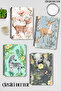 Puppy Cute Animals No:1 Design Wire Spiral A5 Lined 4-Piece Souvenir, Memory, School Notebook Set