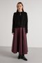 Women's Black Ribbon Detailed Short Design Cardigan 30034 - 4