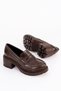 Jvl 706 Buckle Detail Heeled Loafer - 3