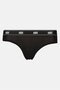 Women 3 Pcs Graphic Print Cheeky Panty, Multicolor - 3