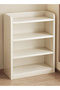 4 Layers Multifunction Storage Bookcase Display Thick Wood Furniture Storage Rack for Bedroom.