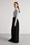 Women's Black Pleated Palazzo Pants 30068 - 5