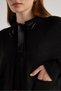 Women's Black Ribbon Detailed Short Design Cardigan 30034 - 3