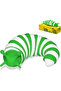 Assorted Color Fidget Slug Toy - 3pcs Sensory Fidget for Kids & Adults - 8