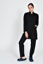 Hijab Black Stretch Fabric Cotton Doctor Nurse Uniform Scrubs Suit