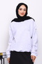 Gray Crew Neck Shadon Three-Thread Sweat