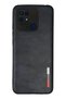 Mtxdpn Xiaomi Redmi 10C Case Loop Leather Silicone (185628) - Navy Blue