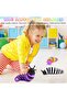Assorted Color Fidget Slug Toy - 3pcs Sensory Fidget for Kids & Adults - 5