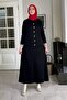 Melis Çelik Knitted Sweater Set Black - 5