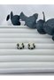 Retro Clip-On Mini Stainless Steel Women's Earrings - 2